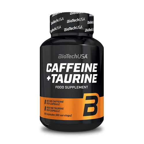 BioTechUSA Caffeine + Taurine 60 gélules