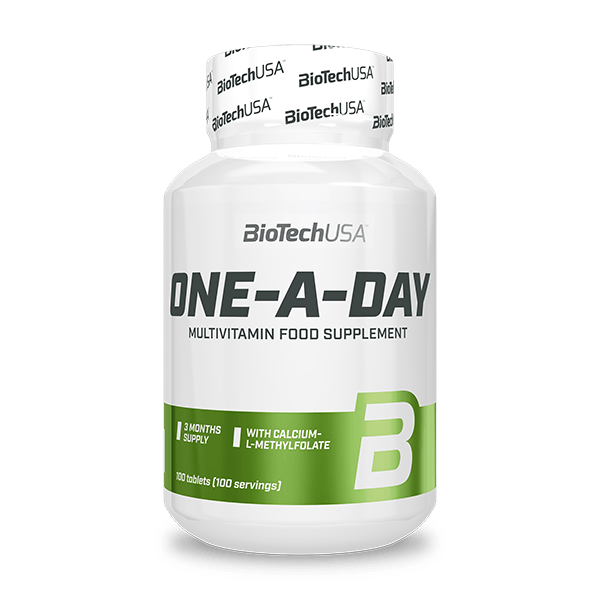 BioTechUSA One-A-Day Multivitamines 100 comprimés