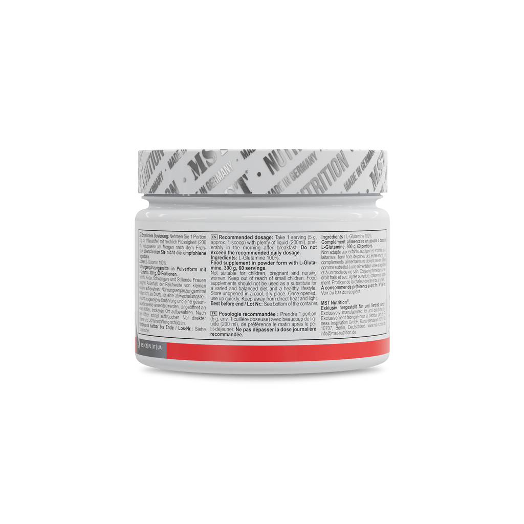 MST L-Glutamine 300g – informations